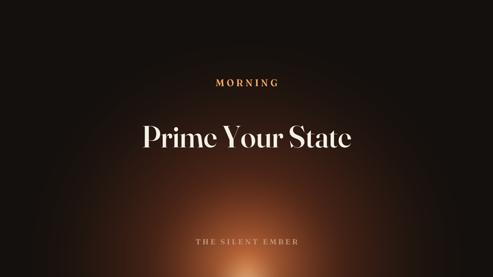 Prime Your State — The Silent Ember
